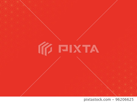 麻葉圖案的簡單日本圖案背景 96206625