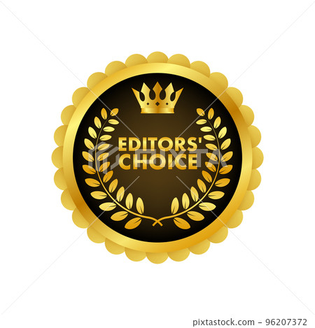 Editors Choice, Quality Product sign, label. Vector stock illustration 96207372