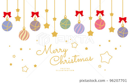 Christmas decoration illustration material Christmas decoration illustration material 96207701