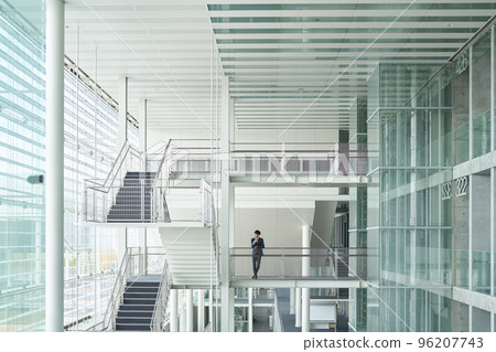 Suit style man looking far away 96207743