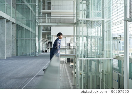 Suit style man looking far away 96207960