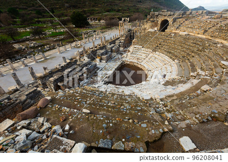 Ruins of the ancient city of Ephesus, located on the territory of Turkey Ruins of the ancient city of Ephesus, located on the territory of Turkey 96208041