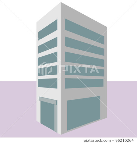 White building three-dimensional 96210264