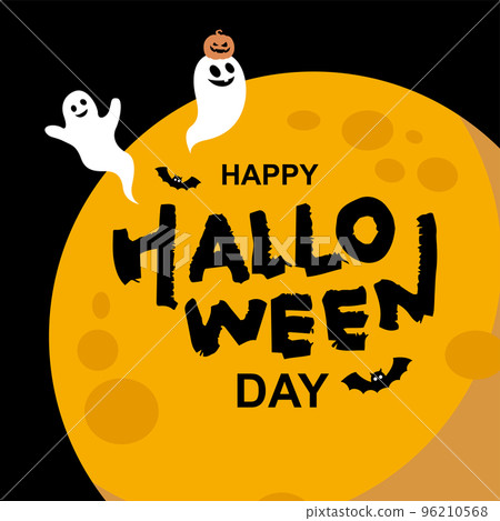 halloween Calligraphic Designs text 96210568