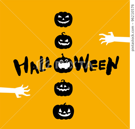 halloween Calligraphic Designs text halloween Calligraphic Designs text 96210576