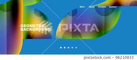 Metallic shiny fluid colors with geometric elements. Geometric abstract background for Wallpaper, Banner, Background, Card, Book Illustration, landing page Metallic shiny fluid colors with geometric elements. Geometric abstract background for Wallpaper, Banner, Background, Card, Book Illustration, landing page 96210833