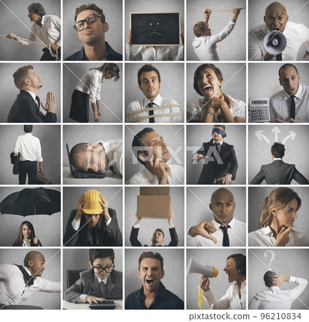 Business,crisis and problem concept Business,crisis and problem concept 96210834