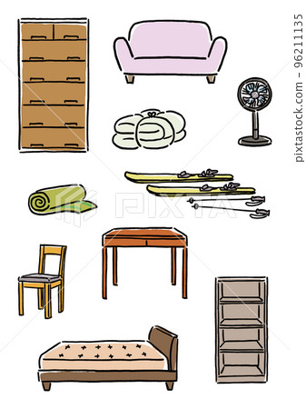 oversized garbage vector 96211135