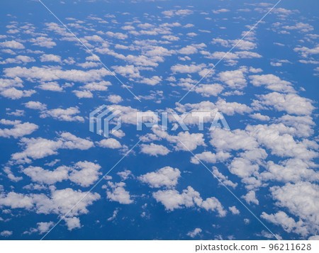 Aerial view of the beautiful sky and clouds Aerial view of the beautiful sky and clouds 96211628
