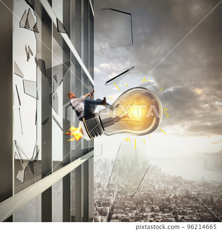 Great business idea. 3D Rendering Great business idea. 3D Rendering 96214665