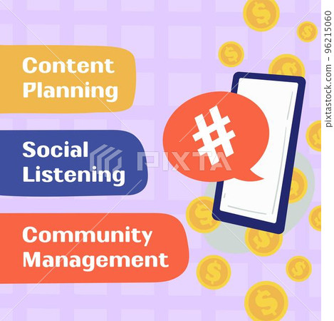Content planning, social listening management Content planning, social listening management 96215060
