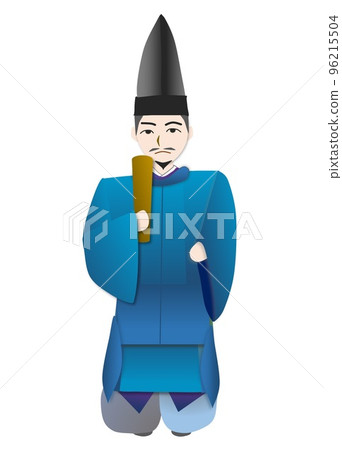 Heian aristocrat dressed in plain clothes (middle age) 96215504