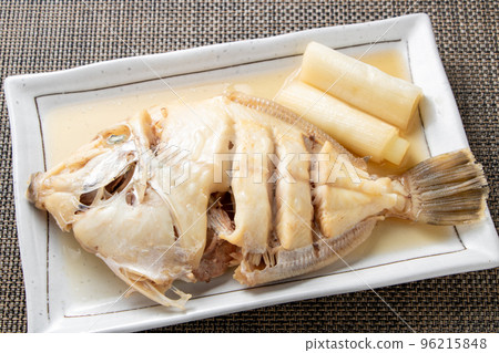 Boiled filefish. Boiled filefish. 96215848