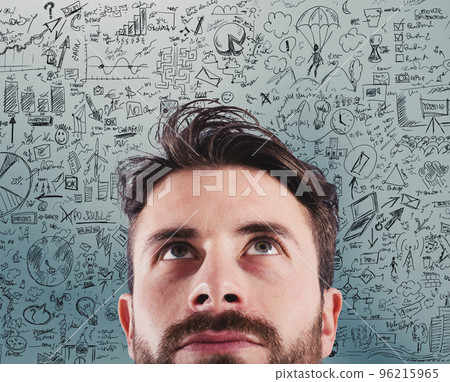 New business creative idea of a project New business creative idea of a project 96215965