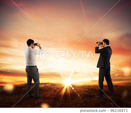 Aspiration and desire to succeed in business 96216871