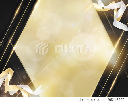 黑色背景與金色裝飾 96218351