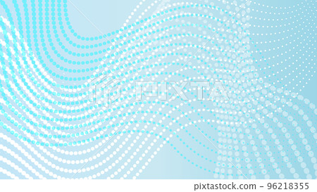 具有彩色漸變和藍色曲線的抽象背景圖 96218355