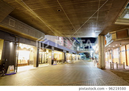Amatora Yokocho on the north side of Hanshin Deyashiki Station at night Amatora Yokocho on the north side of Hanshin Deyashiki Station at night 96219380