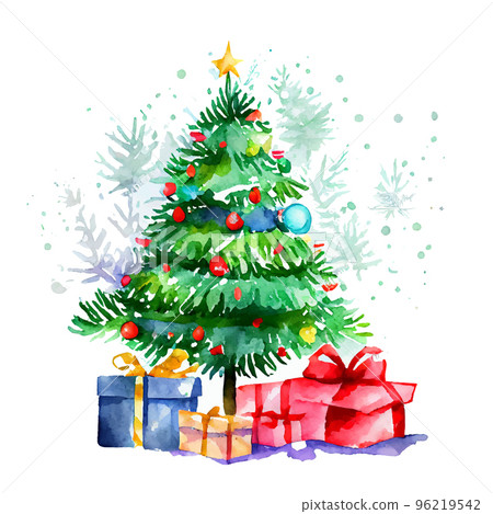 油彩画 Xmas tree 油絵 油彩 油彩画 絵画【Christmas】 絵画 HR 通販