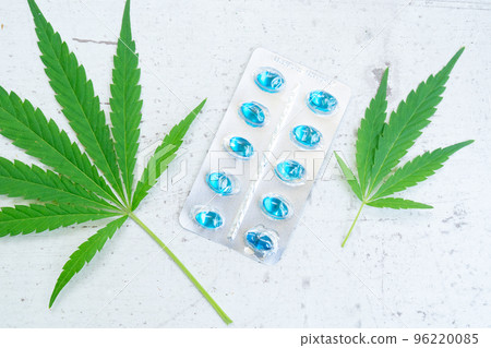 cannabis treatment concept 96220085