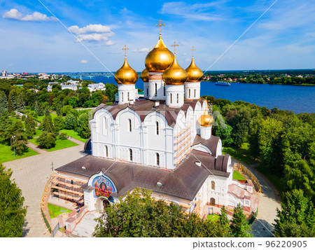 Assumption Cathedral aerial view, Yaroslavl 96220905