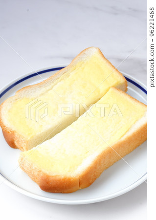 Bread coated with margarine Bread coated with margarine 96221468