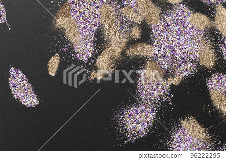 Luxurious gold dust and glitter sparkly frame Luxurious gold dust and glitter sparkly frame 96222295
