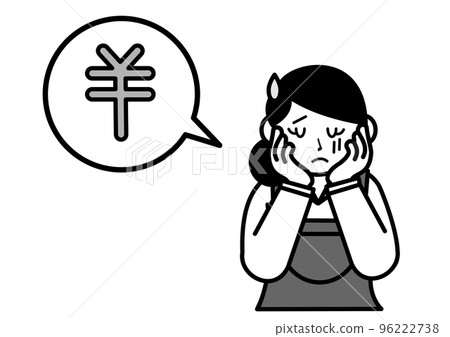 擔心錢的圍裙女人 3 96222738