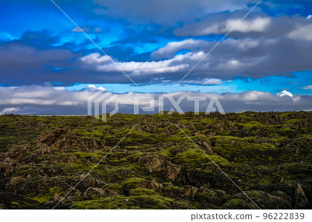 Landscape of Lakagigar volcanic valley, central Iceland Landscape of Lakagigar volcanic valley, central Iceland 96222839