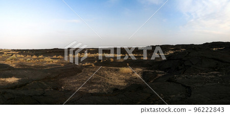 Lava fields around Erta Ale volcano, Danakil, Afar Ethiopia Lava fields around Erta Ale volcano, Danakil, Afar Ethiopia 96222843