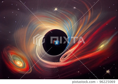 Space abstract background 96225069
