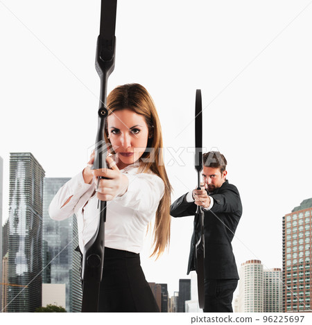 Businessman goals and work ambition Businessman goals and work ambition 96225697