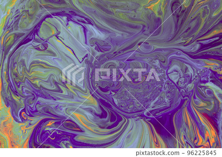 Multicolored paints create a beautiful abstract background Multicolored paints create a beautiful abstract background 96225845