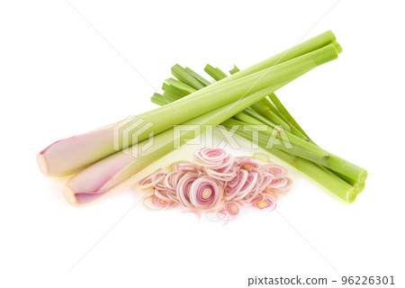 Fresh Lemon grass isolated on white background 96226301