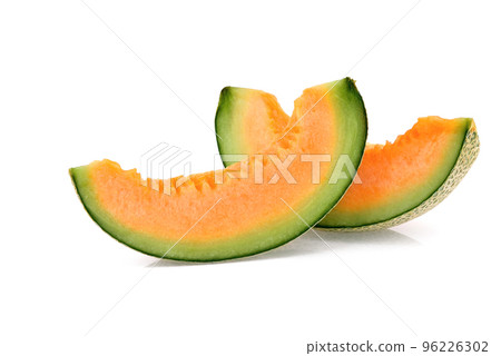 cantaloupe melon isolated on white background 96226302
