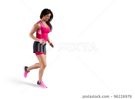 Athletic woman runner Athletic woman runner 96226976