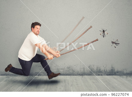 Mosquitoes attack Mosquitoes attack 96227074