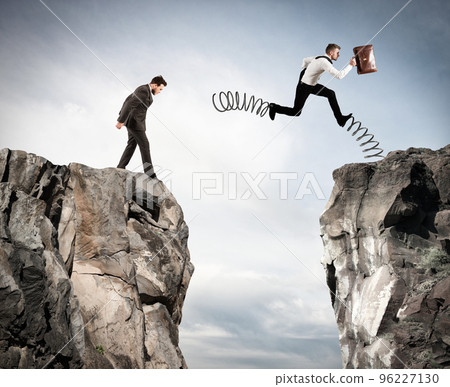 Irregular competition with obstacle 96227130