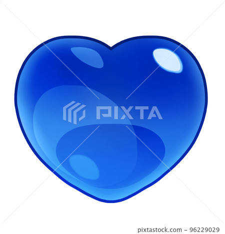 藍心情人節生命點寶石遊戲項目裝飾圖標 96229029