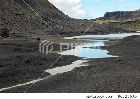 Glacial river in Iceland Glacial river in Iceland 96229630