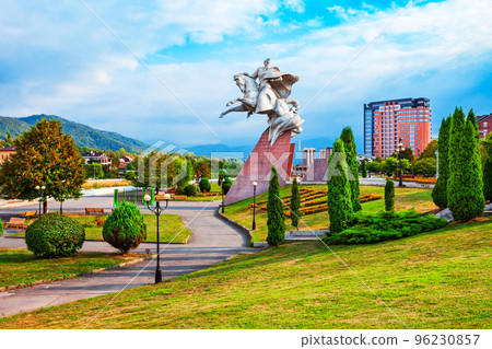 Soviet commander Issa Pliyev monument, Vladikavkaz Soviet commander Issa Pliyev monument, Vladikavkaz 96230857