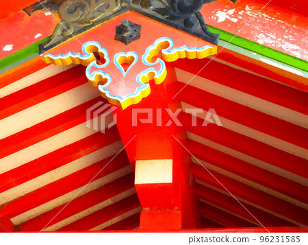 cute shrine/heart 96231585