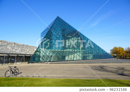 Pyramid of Moerenuma Park's glass Pyramid of Moerenuma Park's glass 96231586