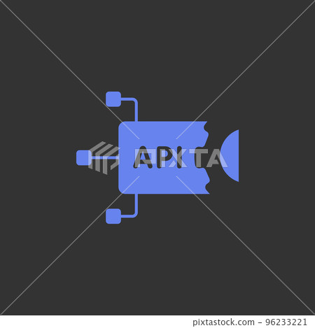 API - application programming interface vector... - Stock Illustration ...
