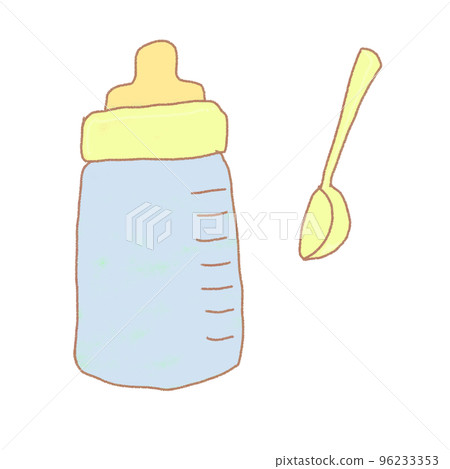 baby feeding bottle yellow 96233353