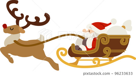 Santa and reindeer 01 96233633