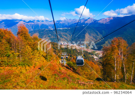 Cable car at Rosa Khutor, Sochi 96234064