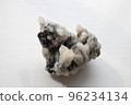 Quartz crystal Russia . Rock crystal druse. Crystal smoky quartz rauchtopaz  96234134