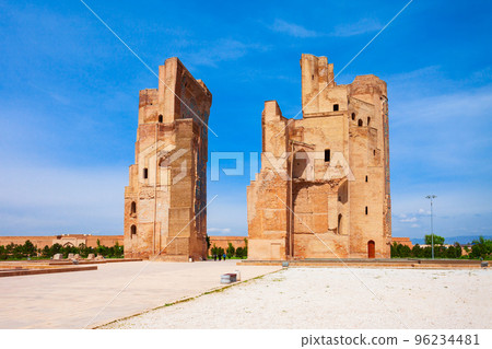 Ak Saray Palace in Shahrisabz, Uzbekistan Ak Saray Palace in Shahrisabz, Uzbekistan 96234481