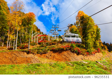 Cable car at Rosa Khutor, Sochi 96235531